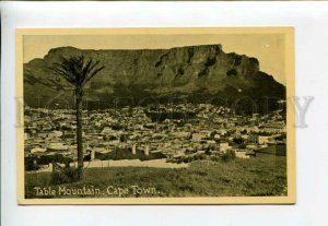 3172152 SOUTH AFRICA CAPE TOWN Table mountain Vintage postcard