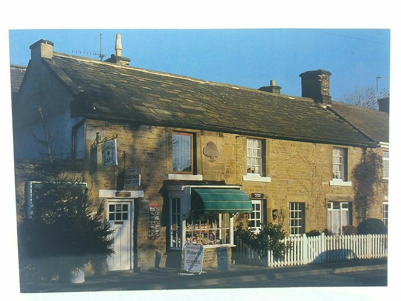 Woodbine Cafe Hope Derbyshire UK Vintage Postcard Photo by Robin Dengate