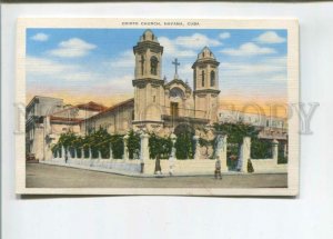 473195 Cuba Havana church of christ Old postcard