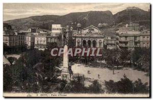 Oran Algeria Postcard Old Place d & # 39armes