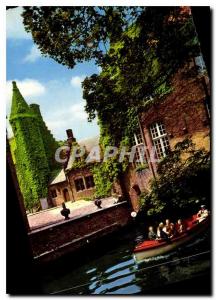 Postcard Modern Bruges Hotel Gruuthouse Court of Honor