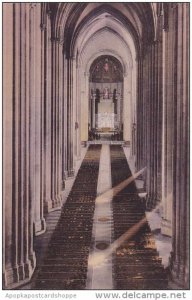 The Cathedral Of Saint John The Divine New York City New York Handcolored Alb...