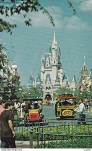 DISNEYWORLD, 1970's; At The Entrance To The Magic Kingdom Theme Park
