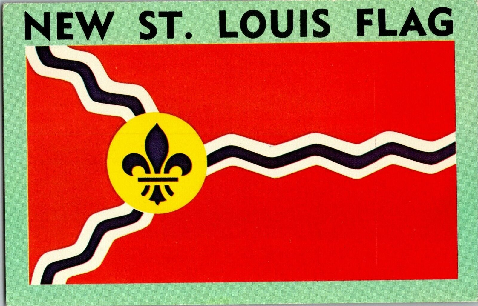 New St. Louis Flag by Theodore Sixer for Bicentennial Vintage