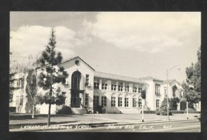 RPPC SANTA ANA CALIFORNIA LATHROP JUNIOR HIGH SCHOOL REAL PHOTO POSTCARD