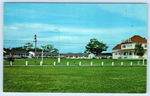 TRURO, Nova Scotia Canada ~ Roadside TIDEVIEW MOTEL  1977 Postcard