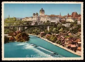 Kirochenfeldbrucke, Bundespalast, Palace Hotel Bellevue u. Kasino