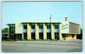 BERWYN, Illinois IL ~ Modern LINCOLN FEDERAL SAVINGS & LOAN c1960s Postcard