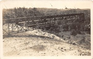 J44/ Interesting RPPC Postcard c1910 Mining Conveyor Belt Dump Men 83