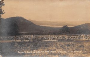 Ossipee Lake in Ossipee, New Hampshire