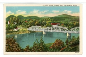 ME - Paris. Dixfield Bridge Connecting to Mexico