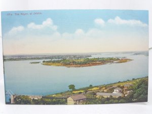 The River Niger at Jebba Nigeria Vintage Postcard CMS Bookshop Early 1900s