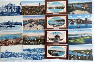 BU143 - Constantinople , Turkey - 87 Topographical postcards 