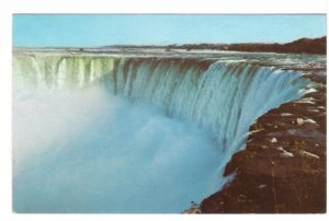 Crest Of Horseshoe Falls, Niagara Falls, Ontario, Vintage 1959 Chrome Postcard