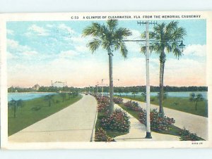 W-border MEMORIAL CAUSEWAY Clearwater - Near Tampa Florida FL AD7306