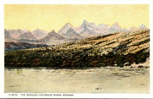 Arizona Scene On Colorado River The Needles Fred Harvey