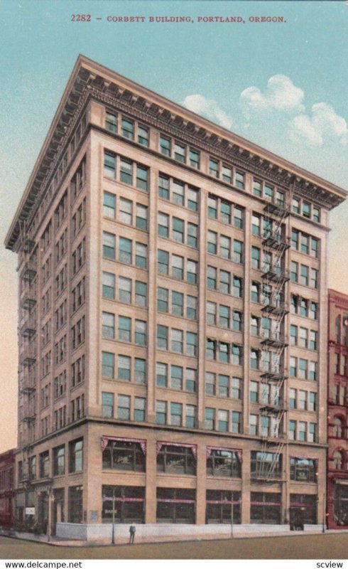 PORTLAND, Oregon, 1900-10s; Corbett Building