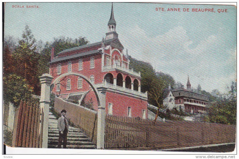 Scala Santa, STE. ANNE DE BEAUPRE, Quebec, Canada, 1900-1910s