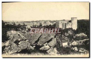 Cliff Old Postcard General View from Mount Myra