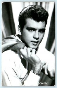 RPPC  FABIAN FORTE ~ Singer Actor TEEN IDOL ca 1950s-60s Real Photo Postcard