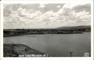 Soap Lake Washington WA Ellis Real Photo Postcard #346