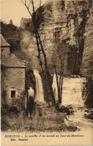 CPA BOZOULS - Le moulin et la cascade au Saut du Mendiant (133178)