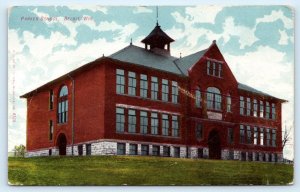 BELOIT, WI Wisconsin ~ PARKER SCHOOL  1907 Rock County Kropp Co. Postcard