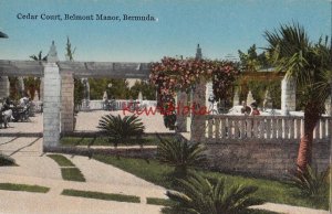 Postcard Cedar Court Belmont Manor Bermuda