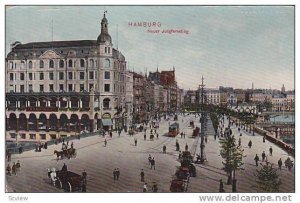 Neuer Jungfernstieg, Hamburg, Germany, 1900-1910s