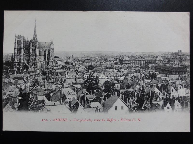 France: AMIENS (Somme) Vue Prise du Beffroi - by C.N. No.214