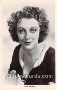 Ann Dvorak Movie Actor / Actress Unused 