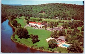 Postcard - Aerial View, Shawnee Inn - Shawnee-on-Delaware, Pennsylvania