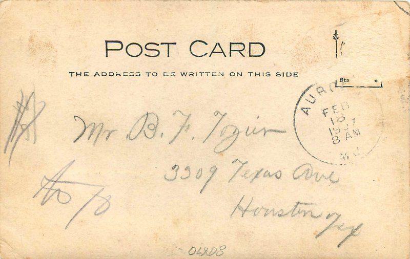 1907 Aurora Lawrence Missouri Majestic Mill Factory Hinchey RPPC Real Photo