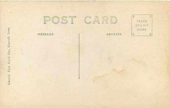 IA, West Bend, Iowa, Grotto, Gateway To Stations, RPPC, Carroll Post Card 403