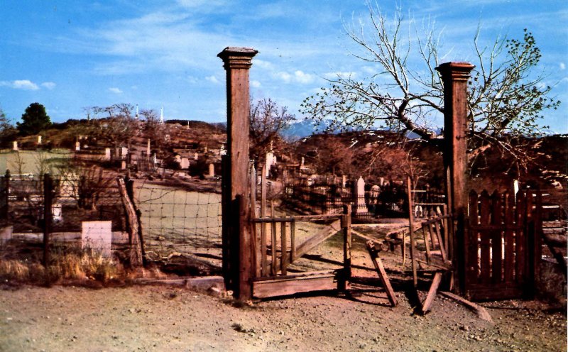 NV - Virginia City. The Cemetery