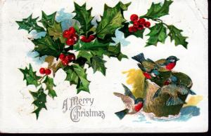 U.S. 19xx Christmas Postcard!
