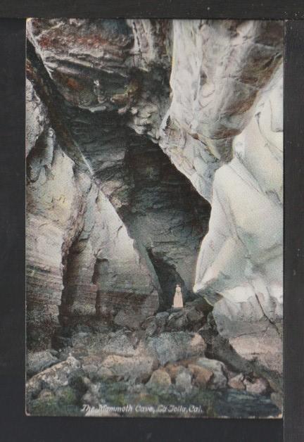 Mammoth Cave,La Jolla,CA Postcard 