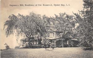 Sagamore Hill Colonel Roosevelt Home Oyster Bay Long Island New York postcard