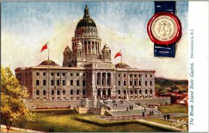 Tucks 2454 Rhode Island State Capitol Vintage Postcard J41