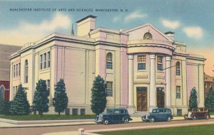 Old Cars at Institute of Arts and Sciences - Manchester NH New Hampshire - Linen