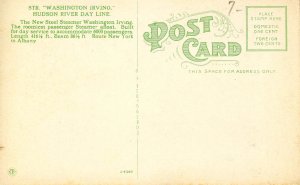 Hudson River Day Line - Steamer Washington Irving