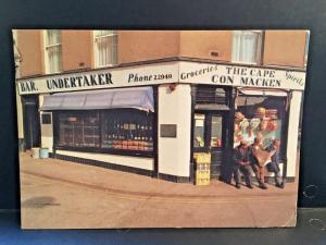 Postcard RPPC Undertake Bar in Ireland.   Z7