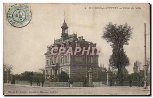 Maisons Laffitte - Hotel de Ville - Old Postcard