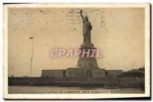 Old Postcard Statue of Liberty Statue of Liberty New York