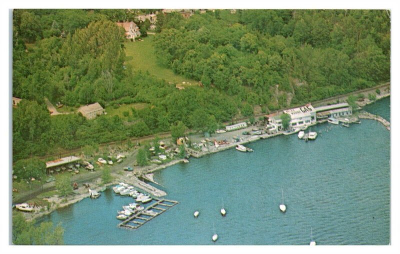 Velez Marine Service, Port Henry, NY Postcard *6S(5)15