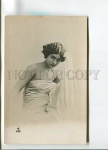 482288 Lina CAVALIERI Italian OPERA Singer NUDE Vintage PHOTO postcard