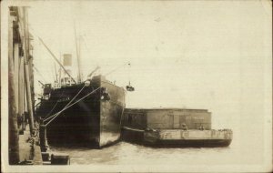 Cargo Ship Albistan Transfer to Barge For Mississippi Valley New Orleans? RP