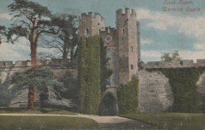 Warwickshire Postcard - Clock Tower, Warwick Castle  RS23492