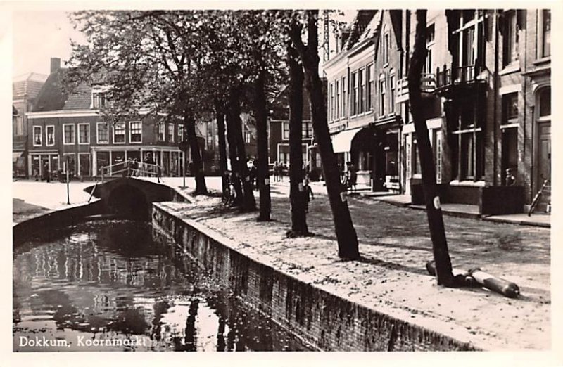 Koornmarkt Dokkum Holland Unused 