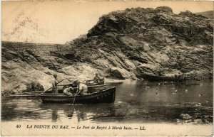 CPA La Pointe du Raz - Le Port de Reztre a Maree Basse (1033162)